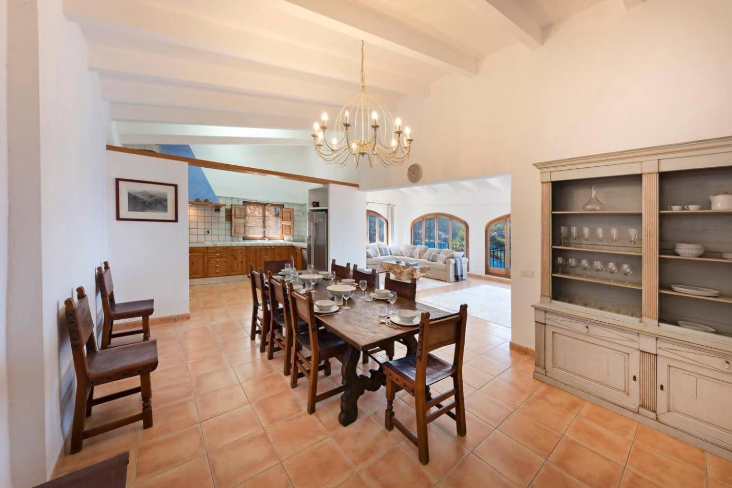 Villa Marivent Con Vistas Panoramicas Al Mar Banyalbufar